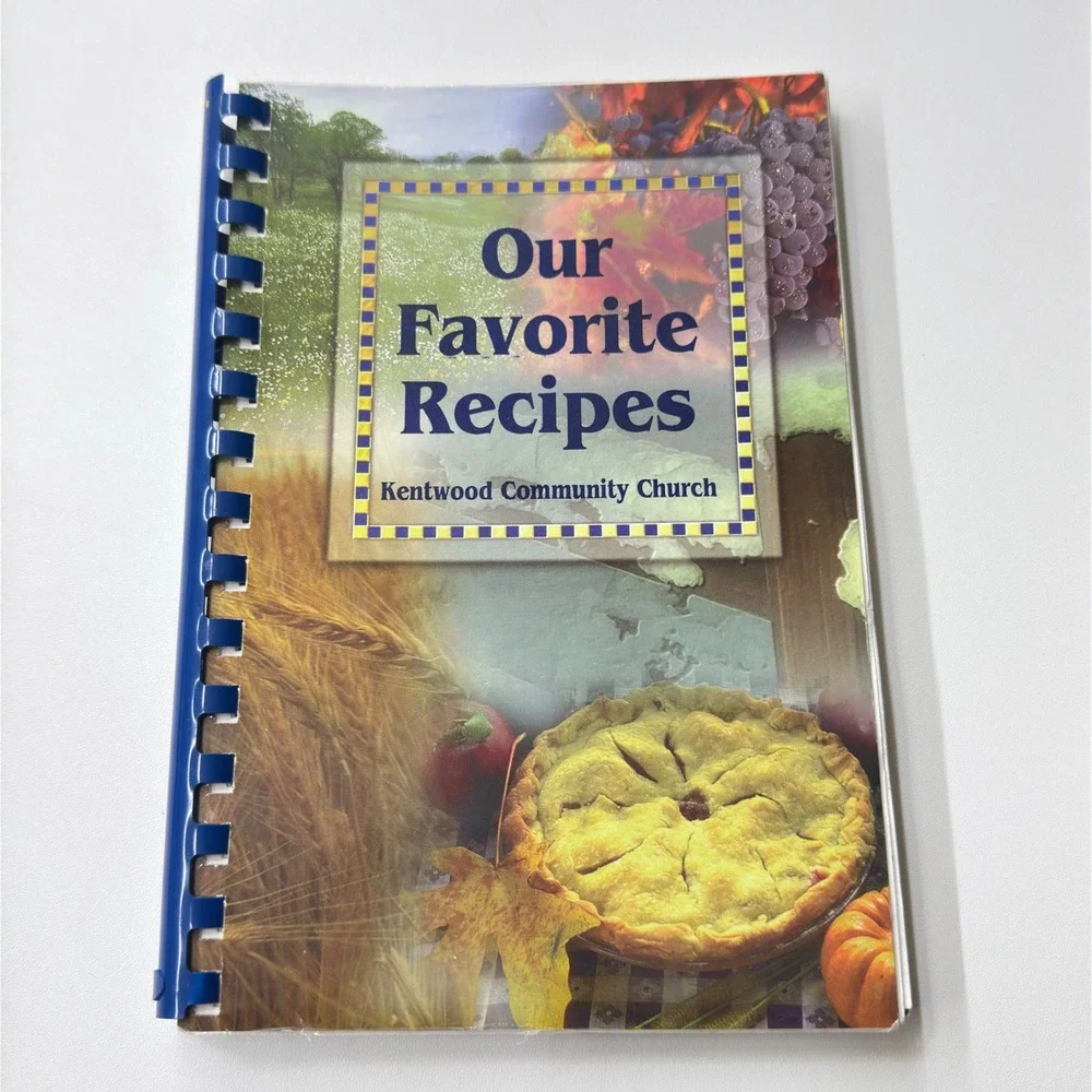 Vintage Community Cookbook Lot of 3 Church Regional Recipes 70s 80s Michigan